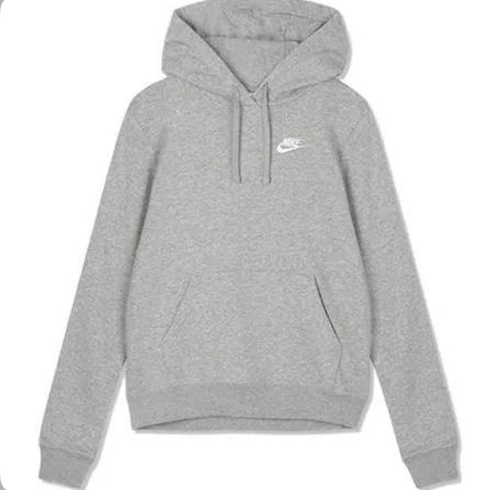 Nike Womens Heather Gray Hoodie